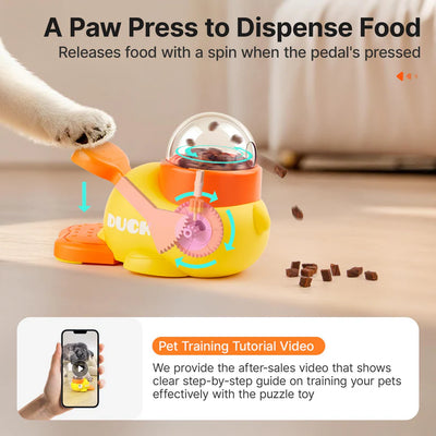 Ducksy – Interactive Puzzle Feeder for Cats & Dogs