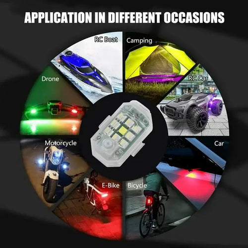 High Brightness Wireless LED Strobe Light