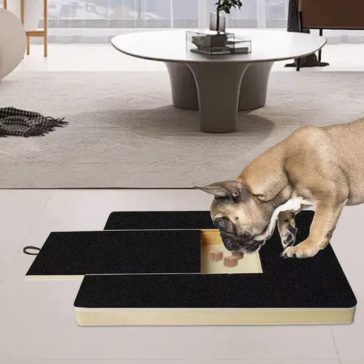 Dog Nail Scratch Board with Treat Box