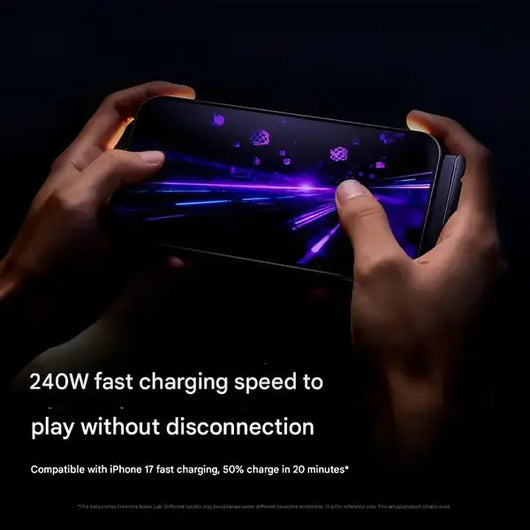 🔥240W SuperCharge 360° Rotating Invisible Stand Detachable 2-in-1 Charging Cable