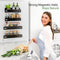 Punch-free Magnetic Storage Rack Organizer