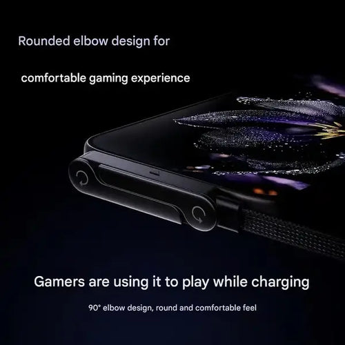 🔥240W SuperCharge 360° Rotating Invisible Stand Detachable 2-in-1 Charging Cable
