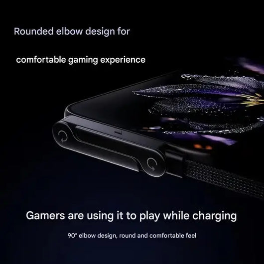 🔥240W SuperCharge 360° Rotating Invisible Stand Detachable 2-in-1 Charging Cable