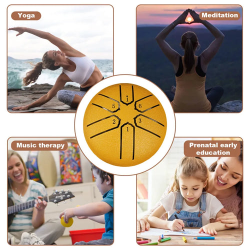 🎶This Week 57% OFF❤️‍🩹Soul-Warming Steel Tongue Drum