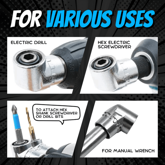 105 Degree Right Angle Drill Adapter