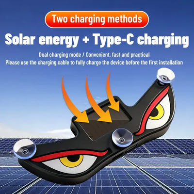 🔥Last Day 50% OFF - 😈👁️Solar Demon Eye LED Car Window Light
