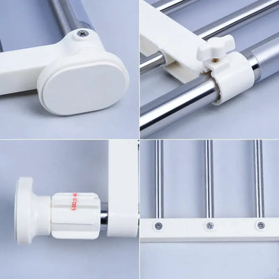 Expandable Closet Tension Shelf Storage Rack for Wardrobe, Kitchen, Bathroom