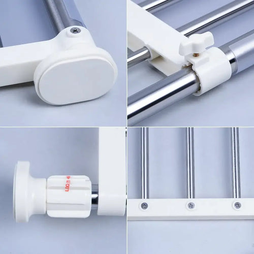 Expandable Closet Tension Shelf Storage Rack for Wardrobe, Kitchen, Bathroom