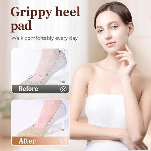 Anti-slip Heel Liners Soft Cushion Heel Protector Pads for Women Men Shoes