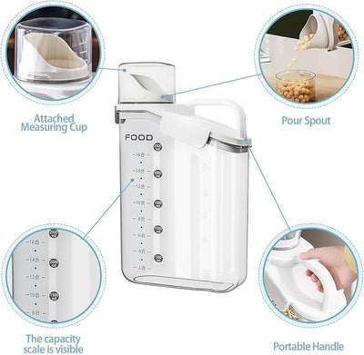 Clear Airtight Food Storage Containers