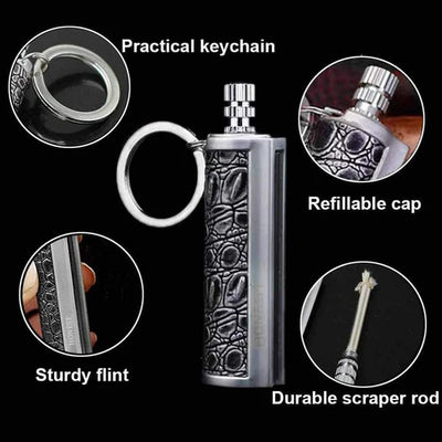 Permanent Match Keychain Fire Starter