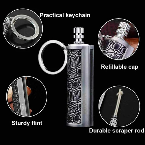 Permanent Match Keychain Fire Starter