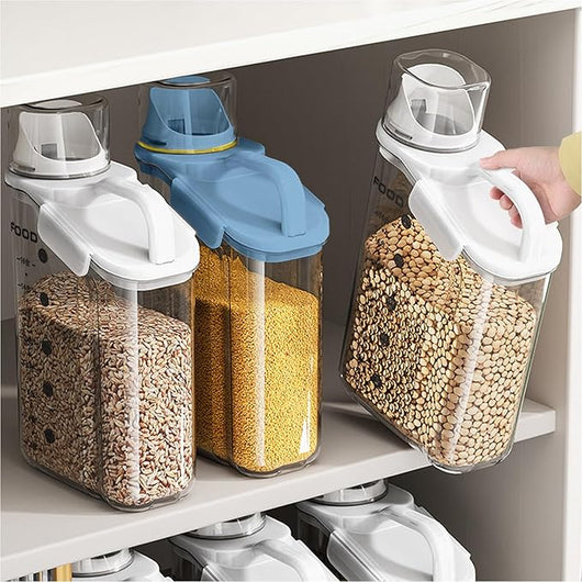 Clear Airtight Food Storage Containers