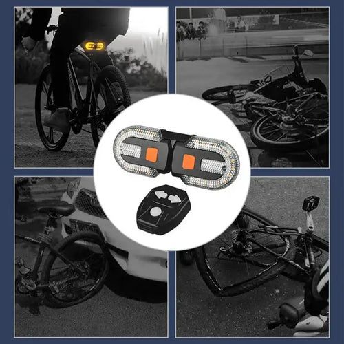 🔥Wireless remote control for bicycle rear light