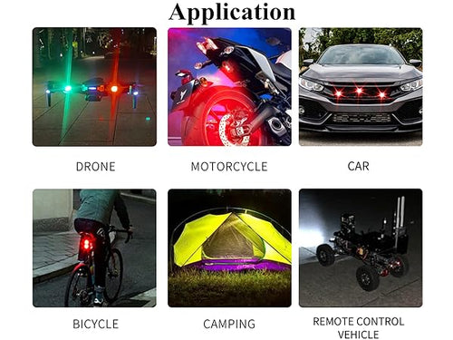 High Brightness Wireless LED Strobe Light