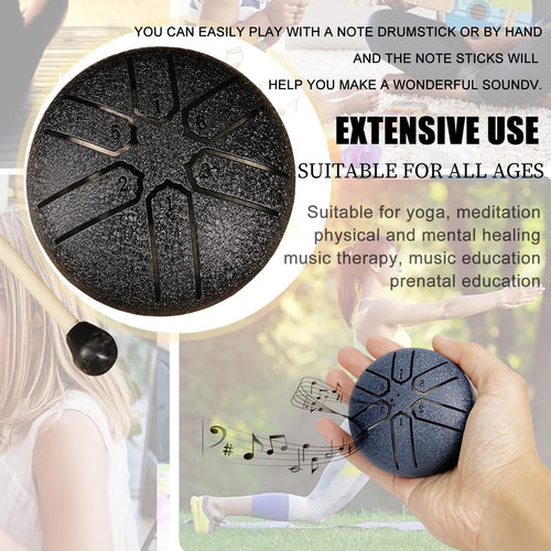 🎶This Week 57% OFF❤️‍🩹Soul-Warming Steel Tongue Drum