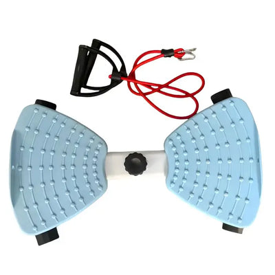 Waist Twisting Fitness Stepper with Resistance Bands