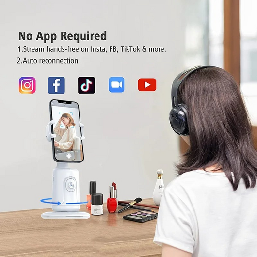 AI Auto Face Tracking Phone Holder
