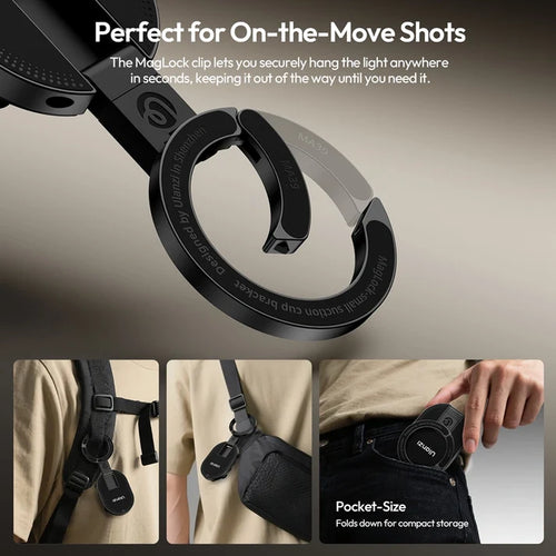 ✨2026 Spring special offer 49% off-Ulanzi MA39 MagLock Suction Cup Phone Mount Desktop Stand