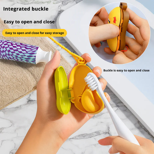 Banana Toothbrush Travel Case