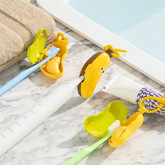 Banana Toothbrush Travel Case