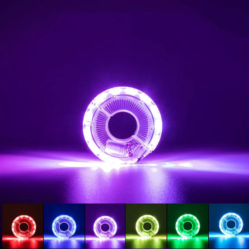 LED Bike Wheel Light — USB Rechargeable Colorful Spoke Light
