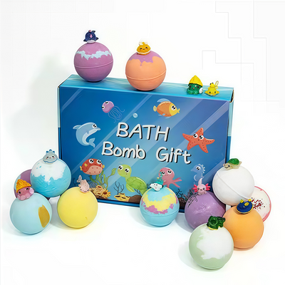 📢📢50% OFF !!!⏰🛁Bath Bomb Gift Set for Kids