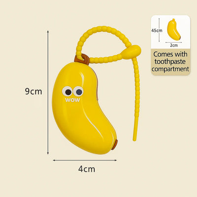 Banana Toothbrush Travel Case