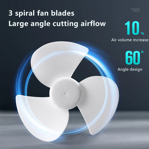 Socket Fan Kit with Plug Adapter – Mini Quiet Electric Fan with Flexible Gooseneck Plug and Light Bulb Base