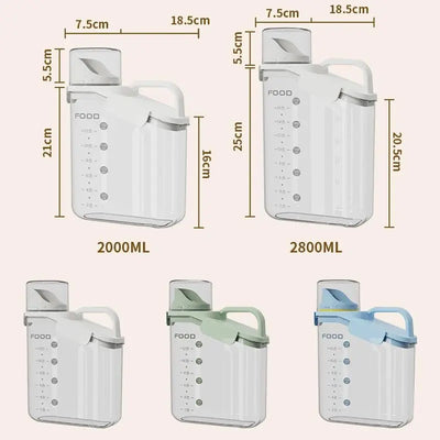 Clear Airtight Food Storage Containers