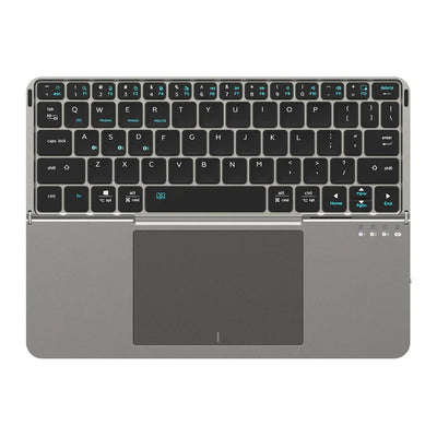 Foldable Wireless Keyboard with Touchpad