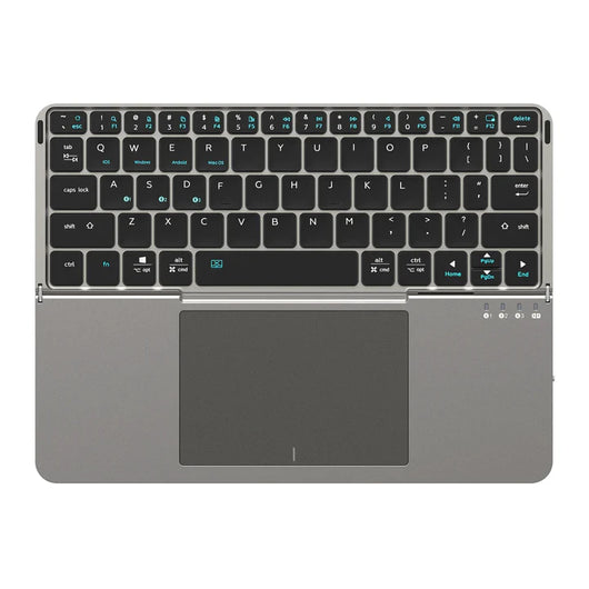 Foldable Wireless Keyboard with Touchpad