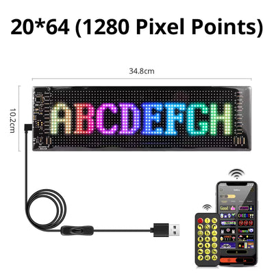 Flexible LED Digital Display