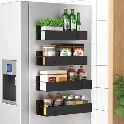 Punch-free Magnetic Storage Rack Organizer