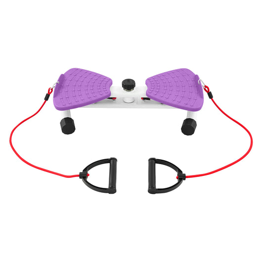 Waist Twisting Fitness Stepper with Resistance Bands