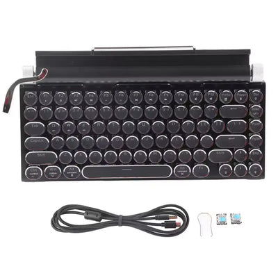 TypeNova — Retro Wireless Keyboard for Focused Work