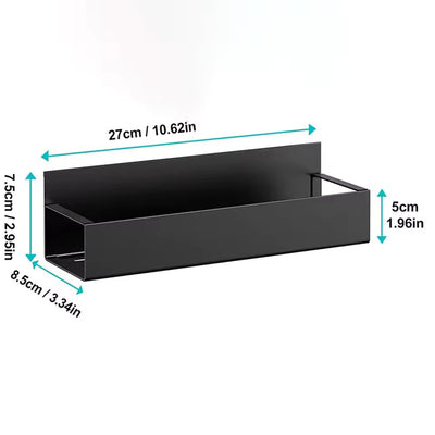 Punch-free Magnetic Storage Rack Organizer