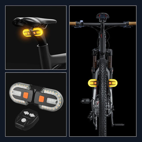 🔥Wireless remote control for bicycle rear light