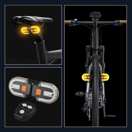 🔥Wireless remote control for bicycle rear light