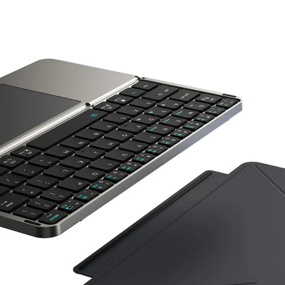Foldable Wireless Keyboard with Touchpad