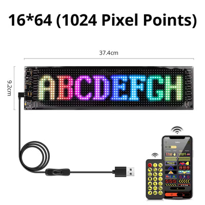 Flexible LED Digital Display