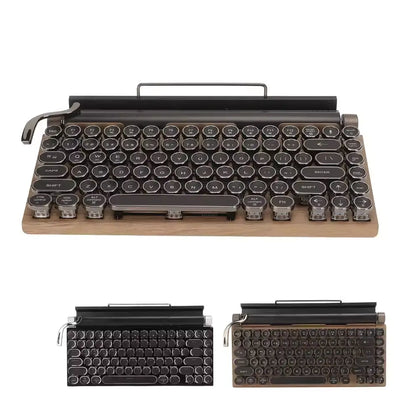 TypeNova — Retro Wireless Keyboard for Focused Work