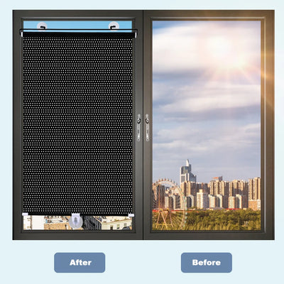Retractable Window Roller Sunshade for Car & Room