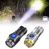 Three-eyed Monster Mini Flash Super Power Flashlight