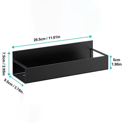 Punch-free Magnetic Storage Rack Organizer