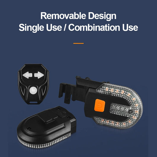 🔥Wireless remote control for bicycle rear light