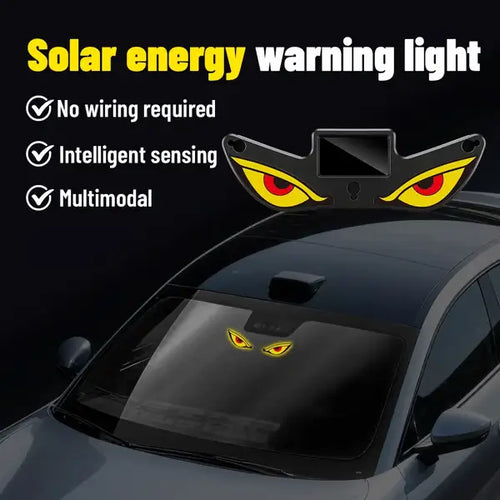 🔥Last Day 50% OFF - 😈👁️Solar Demon Eye LED Car Window Light