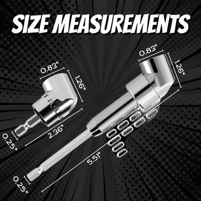 105 Degree Right Angle Drill Adapter