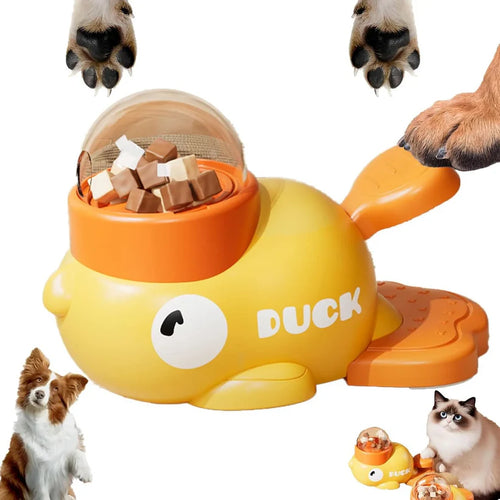 Ducksy – Interactive Puzzle Feeder for Cats & Dogs