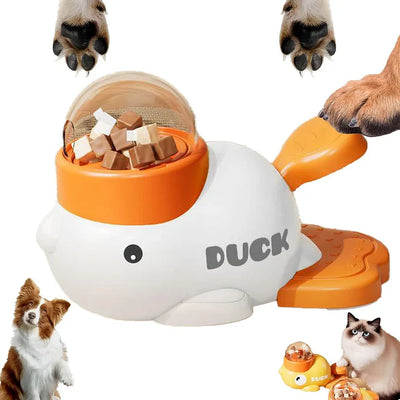 Ducksy – Interactive Puzzle Feeder for Cats & Dogs